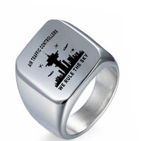 Thumbnail for Air Traffic Controllers - We Rule The Sky Designed Men Rings
