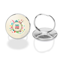 Thumbnail for Travel Around The World Designed Rings