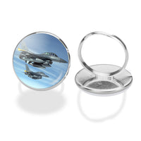 Thumbnail for Two Fighter Jets  Designed Rings