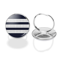 Thumbnail for Pilot Epaulettes (Silver) 3 Lines Designed Rings