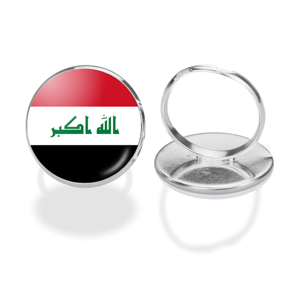 Iraq Flag Designed Rings