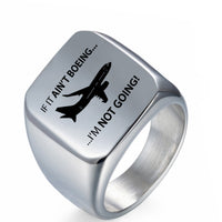 Thumbnail for If It Ain't Boeing I'm Not Going! Designed Men Rings