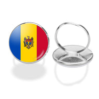 Thumbnail for Republic of Moldova Flag Designed Rings
