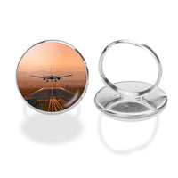 Thumbnail for Super Cool Landing During Sunset Designed Rings