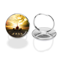 Thumbnail for Ready for Departure Passanger Jet Designed Rings