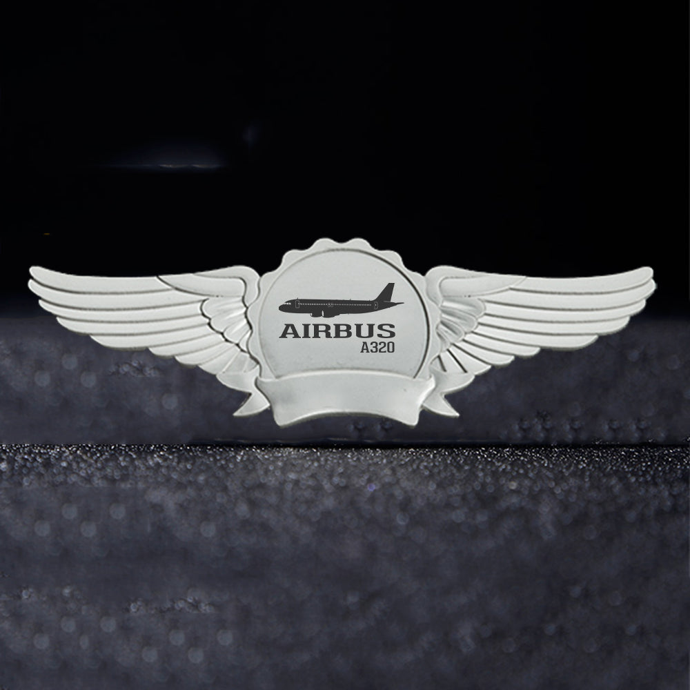 Airbus A320 Printed Designed Badges