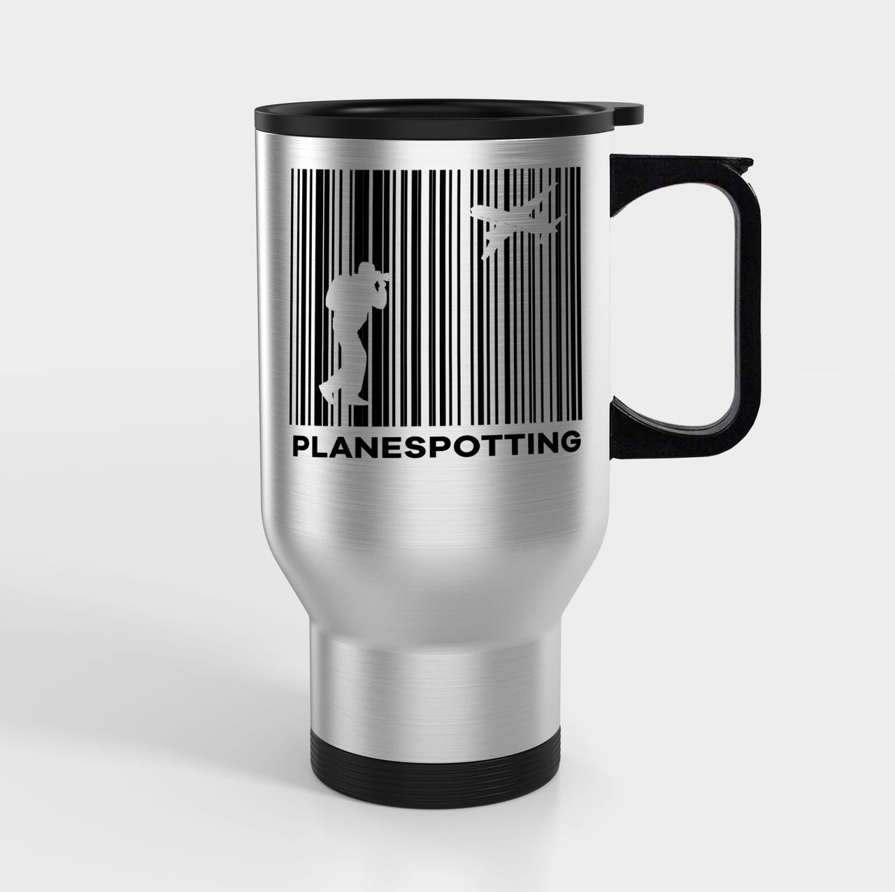 Planespotting Designed Travel Mugs (With Holder)