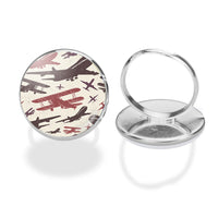 Thumbnail for Vintage & Jumbo Airplanes Designed Rings