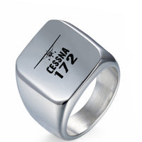 Thumbnail for Cessna 172 & Plane Designed Men Rings