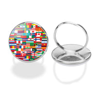 Thumbnail for World Flags Designed Rings