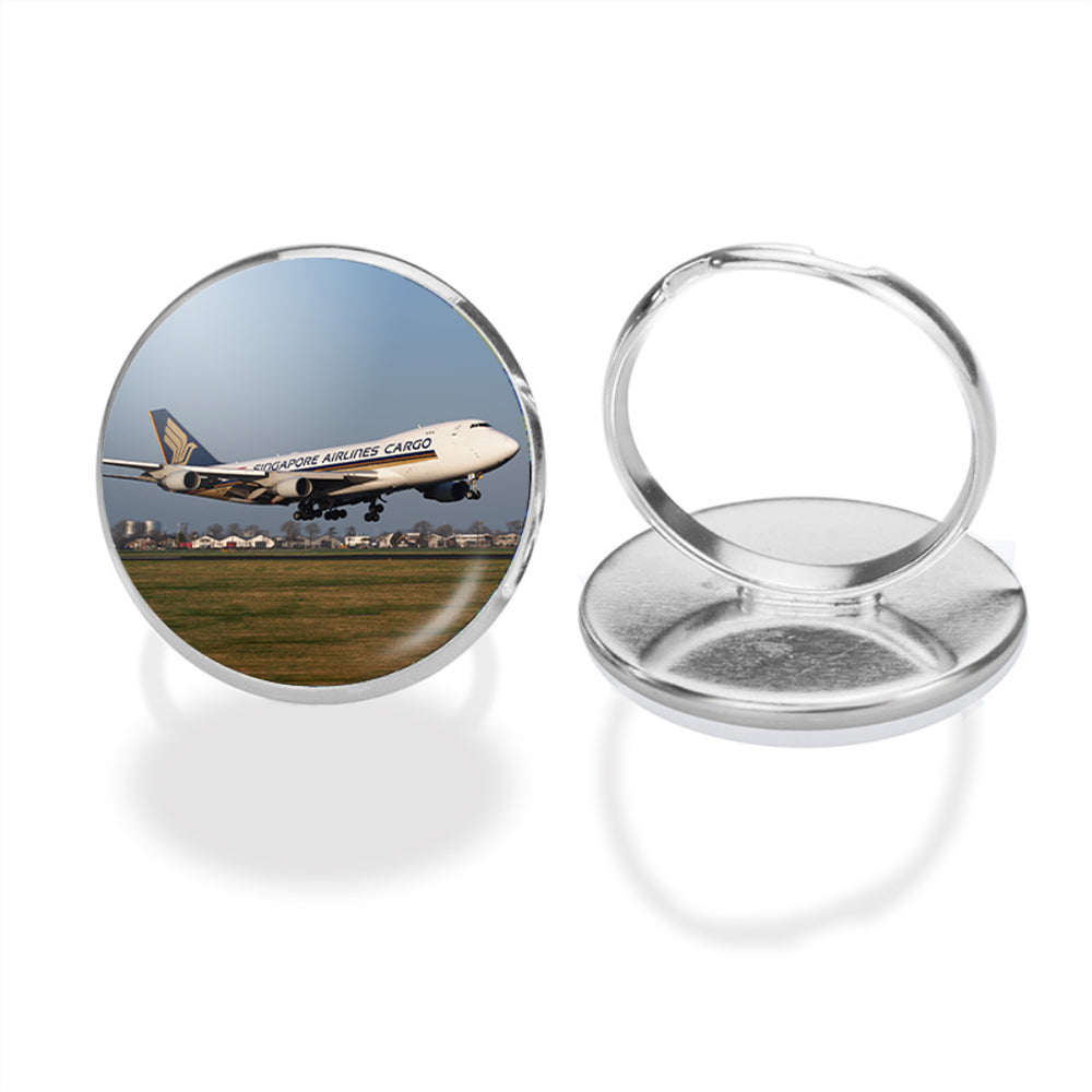 Singapore Airlines Cargo Boeing 747 Designed Rings