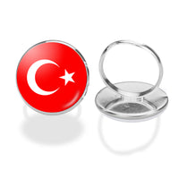 Thumbnail for Turkey Flag Designed Rings
