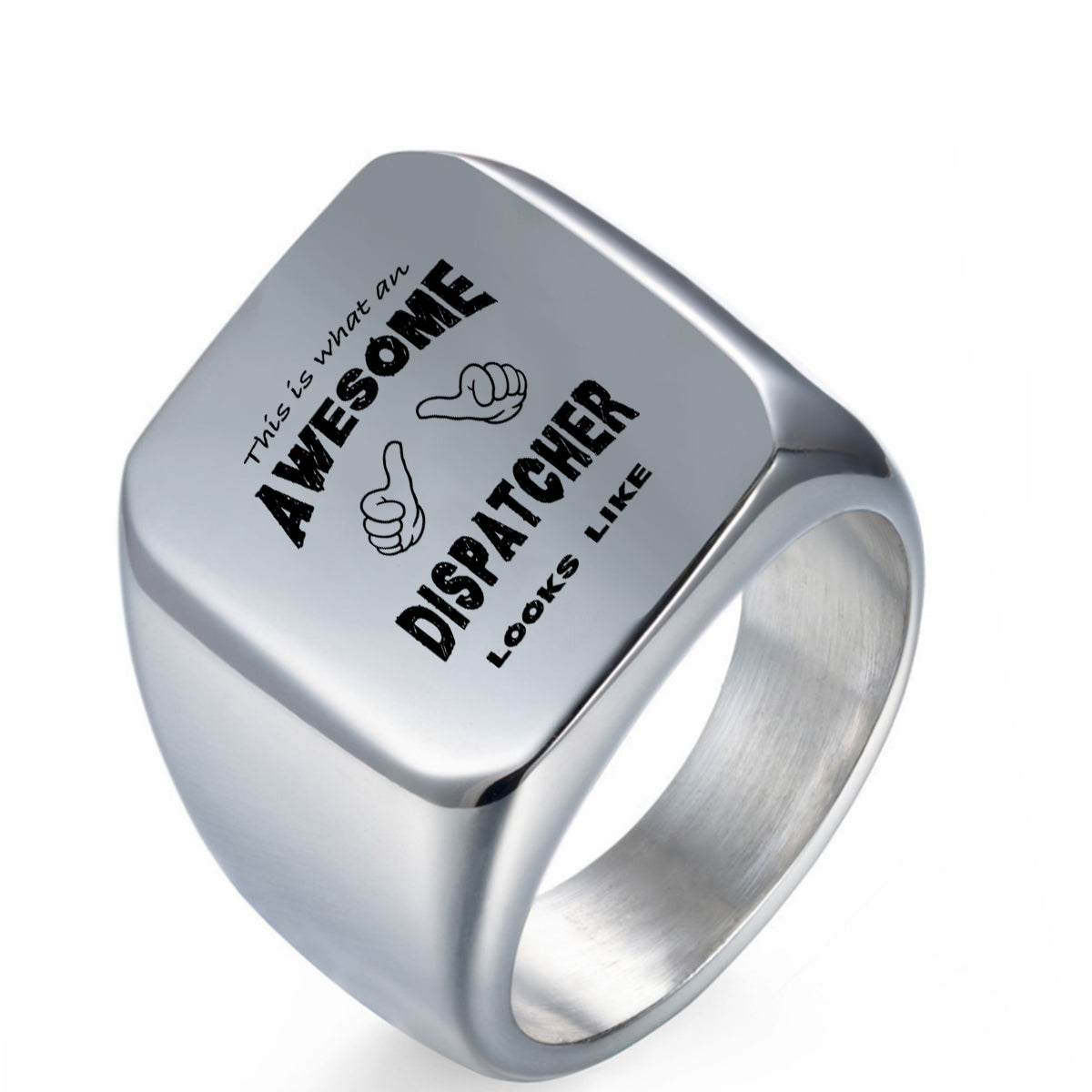 Dispatcher Designed Men Rings