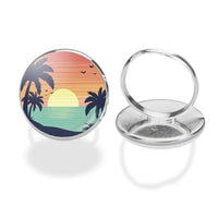 Thumbnail for Tropical Summer Theme Designed Rings