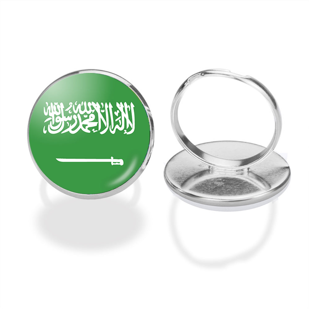 Saudi Arabia Flag Designed Rings