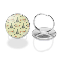 Thumbnail for Vintage Old Airplane Designed Rings