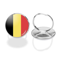 Thumbnail for Belgium Flag Designed Rings