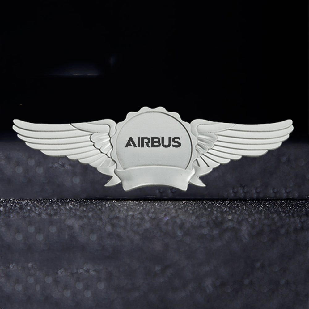 Airbus & Text Designed Badges