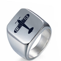 Thumbnail for Eat Sleep Fly & Propeller Designed Men Rings