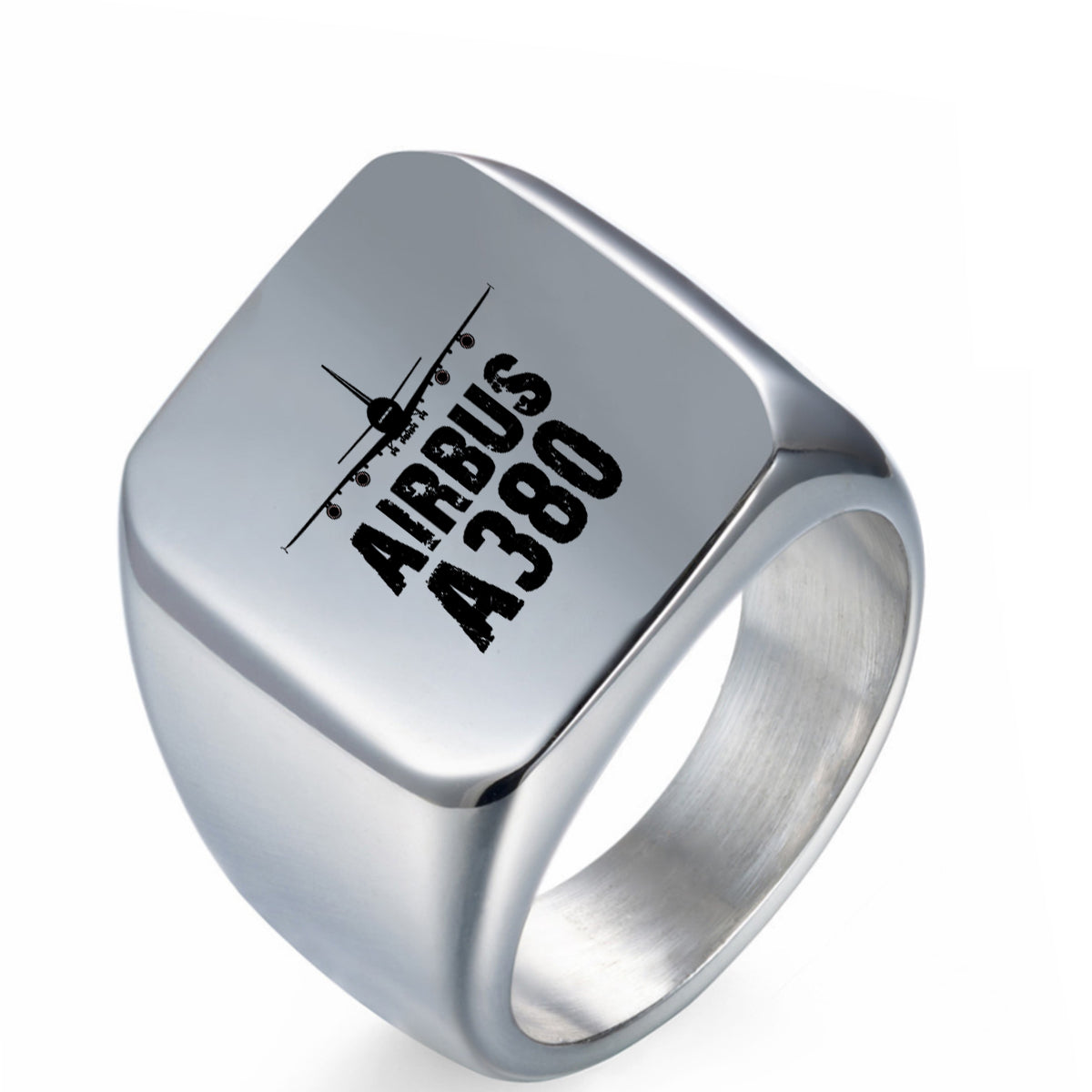 Airbus A380 & Plane Designed Men Rings