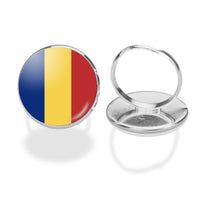 Thumbnail for Romania Flag Designed Rings