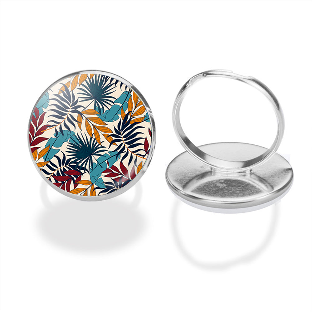 Super Leafs Designed Rings