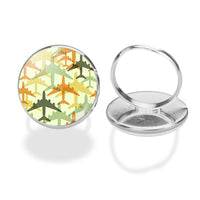 Thumbnail for Seamless Colourful Airplanes Designed Rings