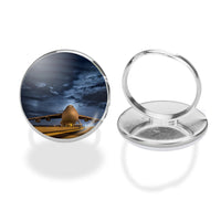 Thumbnail for Amazing Military Aircraft at Night Designed Rings