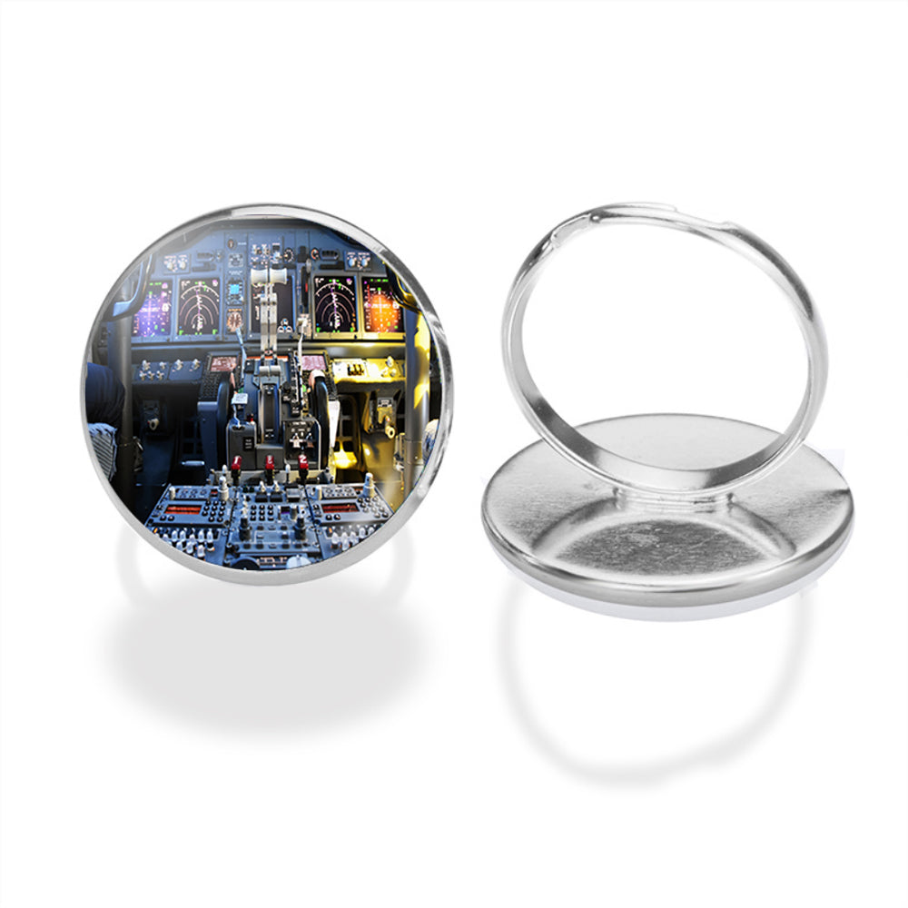 Boeing 737 Cockpit Designed Rings