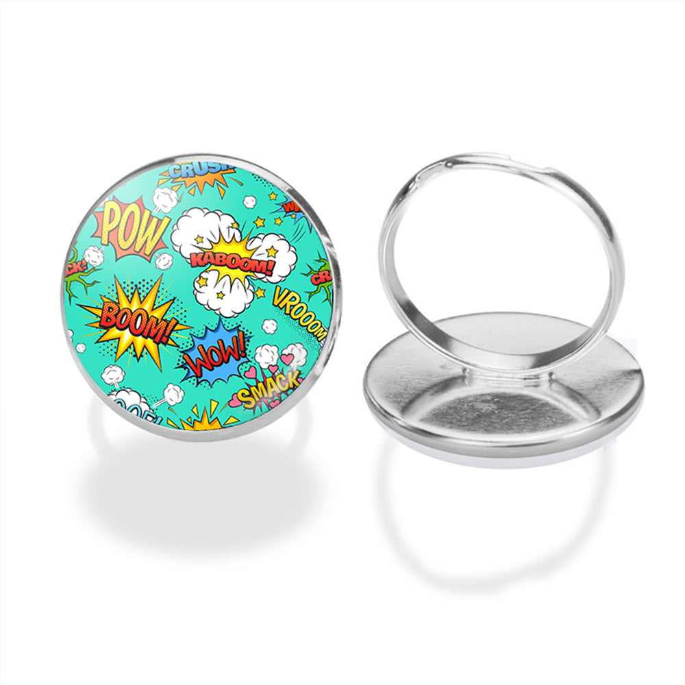 Mixed Comics Designed Rings