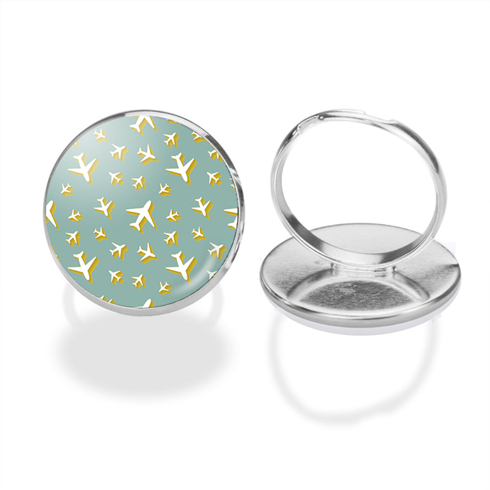 Mixed Size Airplanes Designed Rings