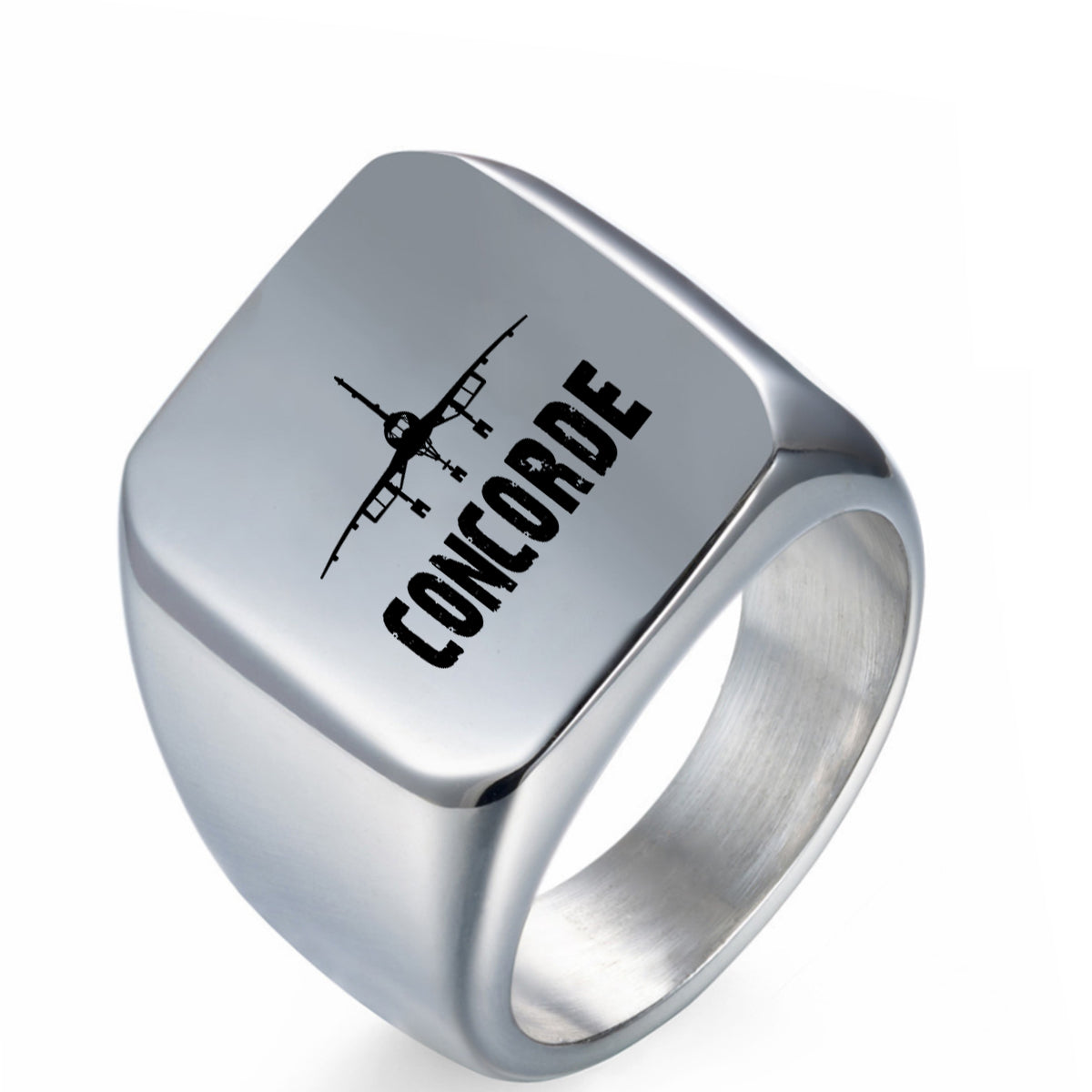 Concorde & Plane Designed Men Rings