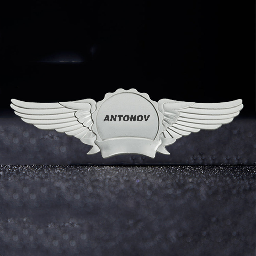 Antonov & Text Designed Badges