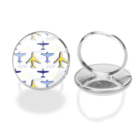 Thumbnail for Very Colourful Airplanes Designed Rings