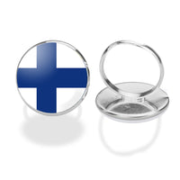 Thumbnail for Finland Flag Designed Rings