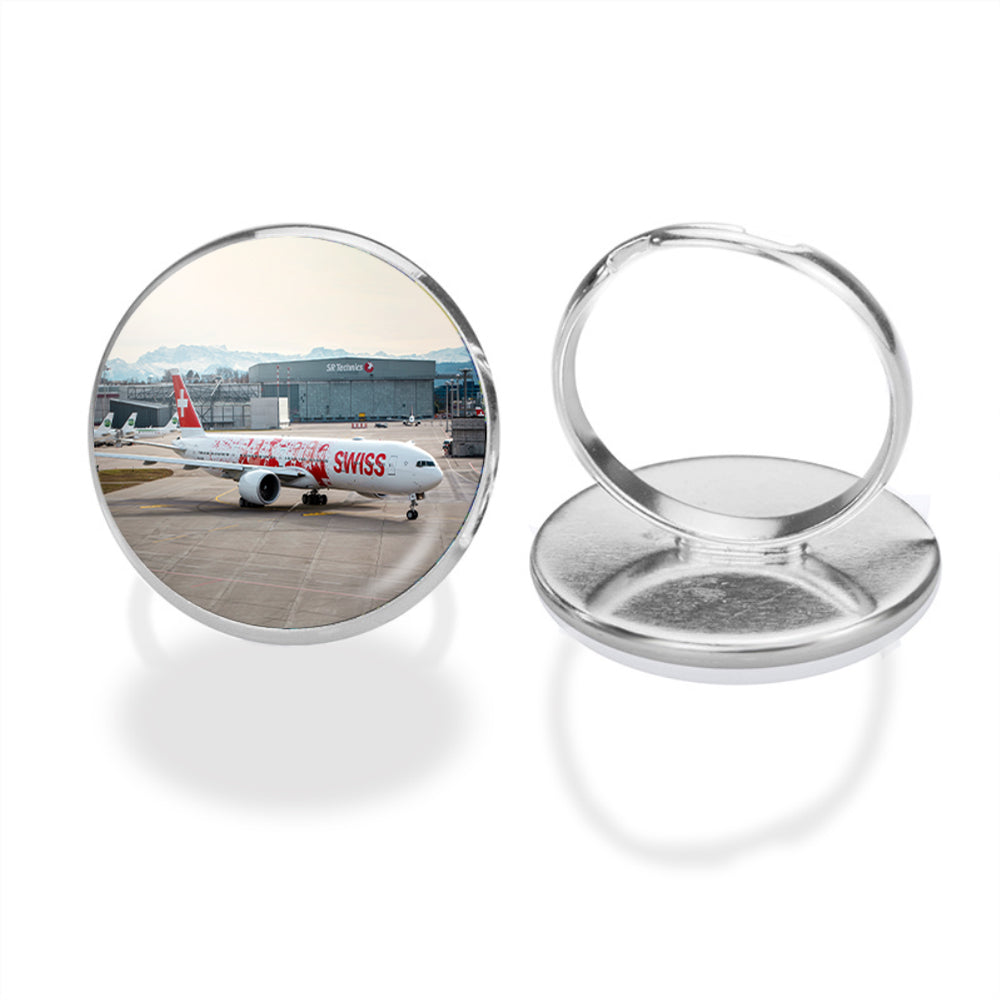 Swiss Airlines Boeing 777 Designed Rings