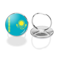 Thumbnail for Kazakhstan Flag Designed Rings
