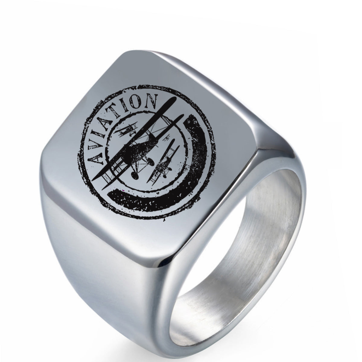Aviation Lovers Designed Men Rings