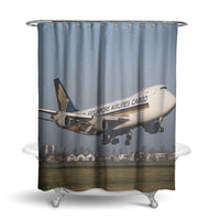 Thumbnail for Singapore Airlines Cargo Boeing 747 Designed Shower Curtains