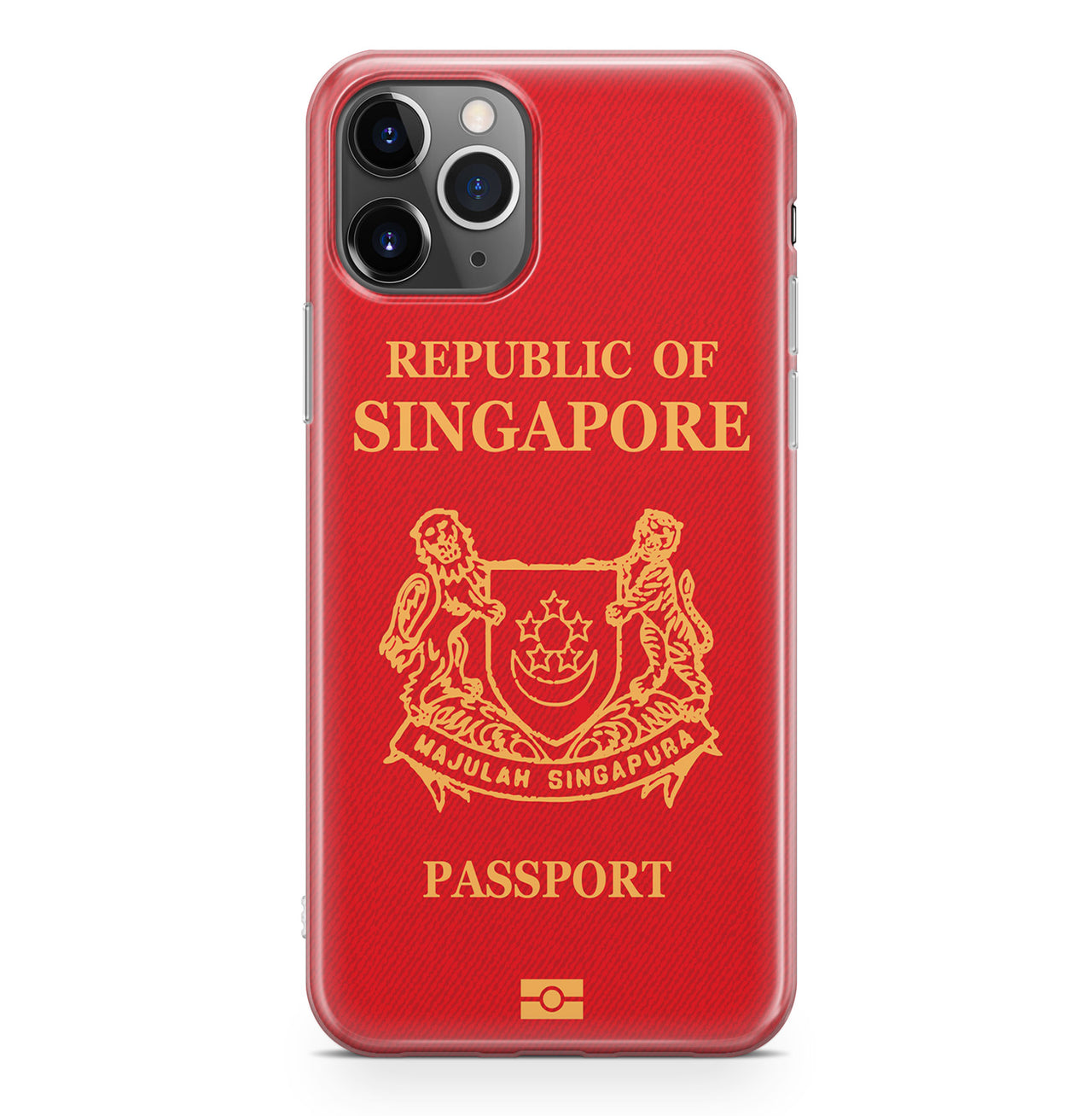 Singapore Passport Designed iPhone Cases