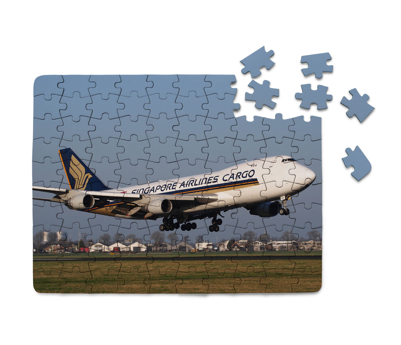 Singapore Airlines Cargo Boeing 747 Printed Puzzles Aviation Shop 