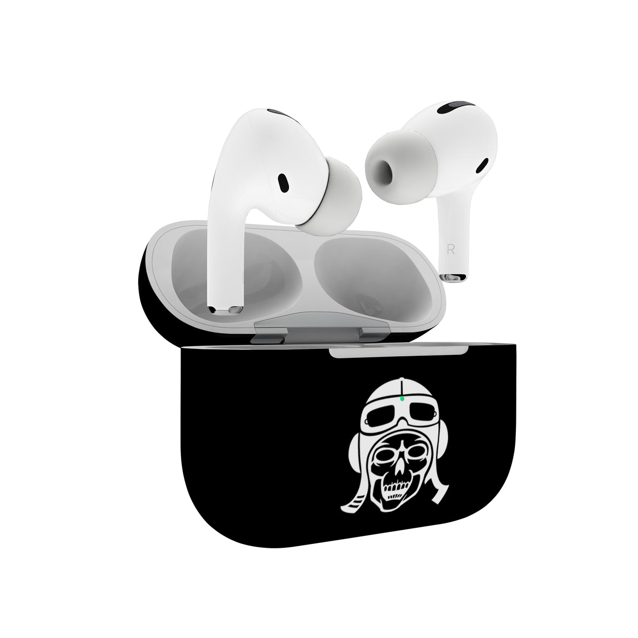 Skeleton Pilot Silhouette Designed AirPods  Cases