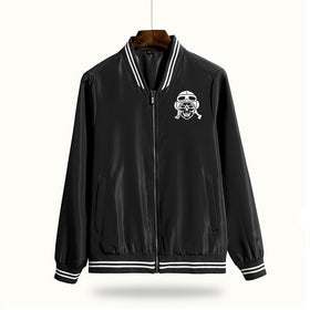 Skeleton Pilot Thin Spring Jackets