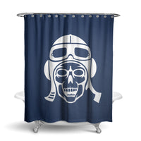 Thumbnail for Skeleton Pilot Designed Shower Curtains