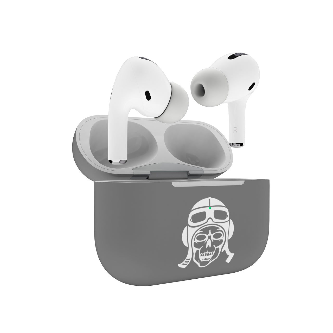 Skeleton Pilot Silhouette Designed AirPods  Cases