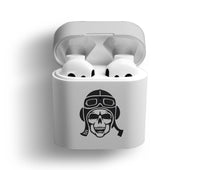 Thumbnail for Skeleton Pilot Silhouette Designed AirPods  Cases