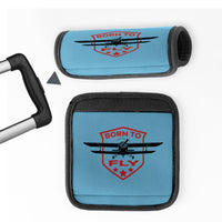 Thumbnail for Super Born To Fly Designed Neoprene Luggage Handle Covers