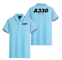 Thumbnail for Super Airbus A330 Designed Stylish Polo T-Shirts (Double-Side)