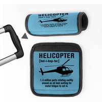 Thumbnail for Helicopter [Noun] Designed Neoprene Luggage Handle Covers