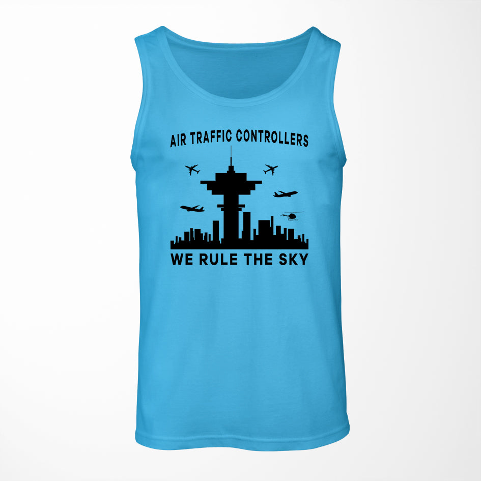 Air Traffic Controllers - We Rule The Sky Designed Tank Tops